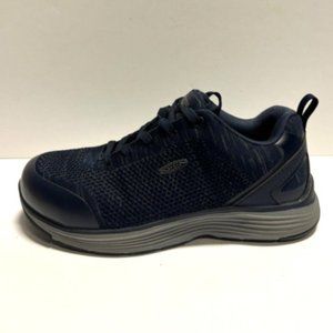 KEEN Womens Sparta Aluminum Toe Work Sneaker Blue Size 7.5M